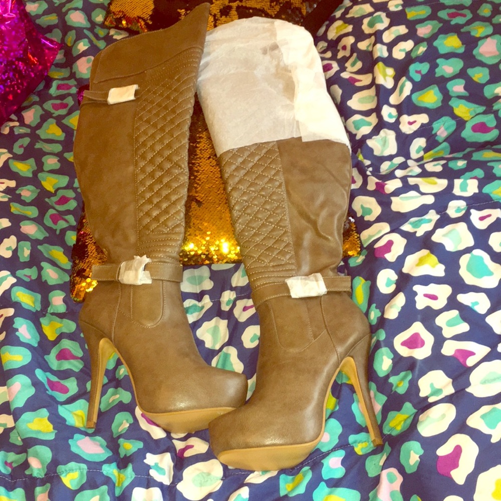 Olive Green Boots